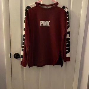 Burgundy PINK Sweatshirt